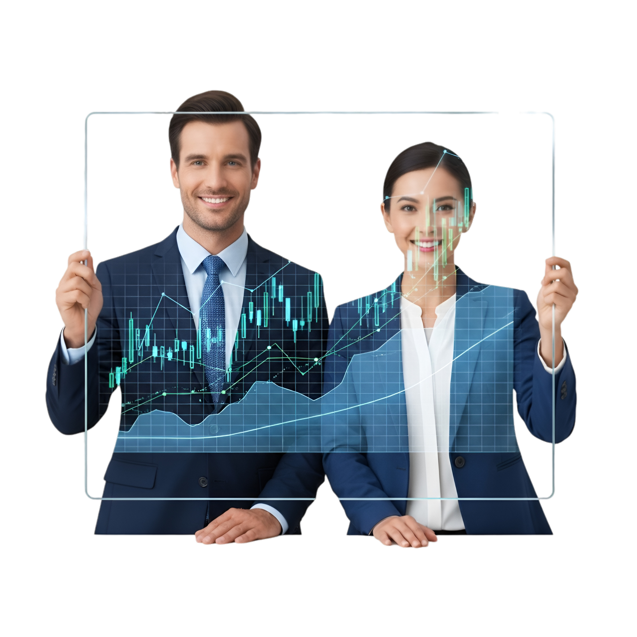 business-professionals-analyzing-financial-data-transparent-screen